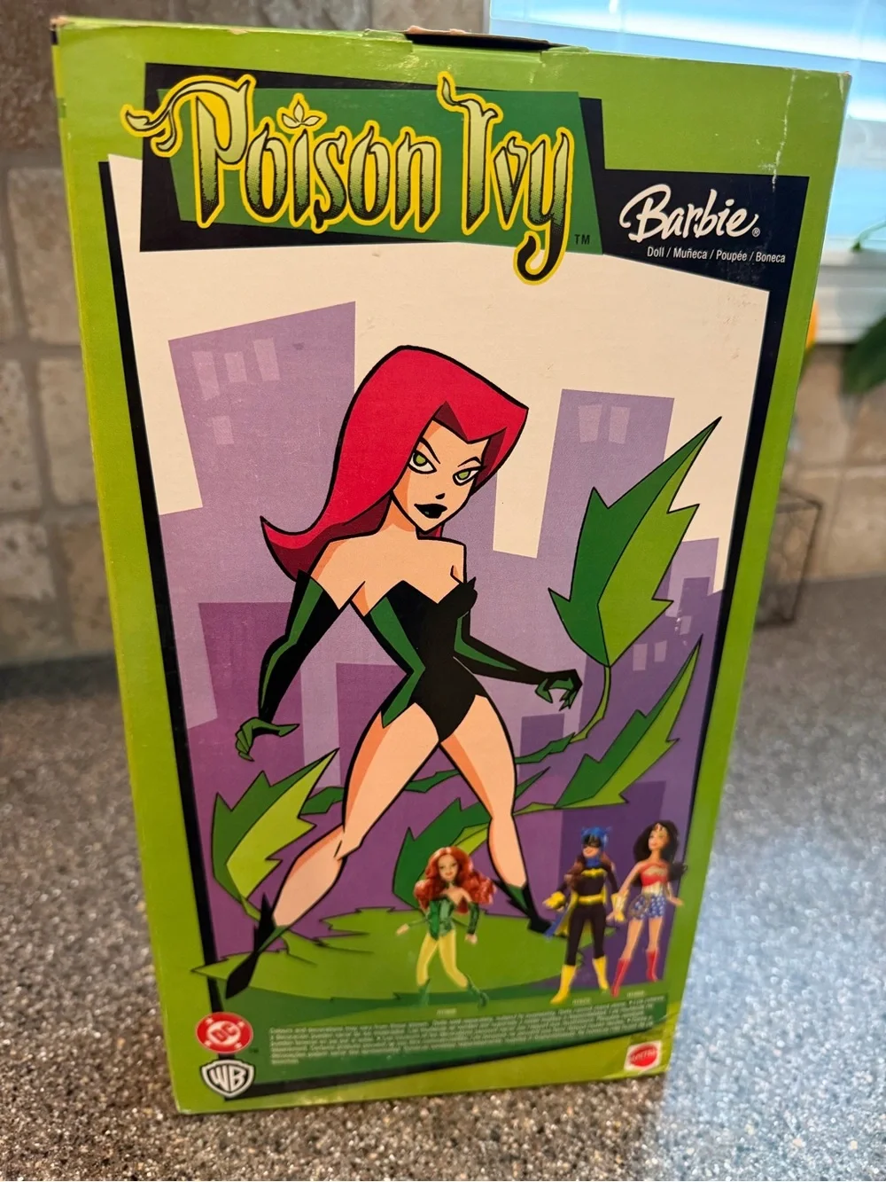 2004 Mattel DC Comics Poison Ivy Barbie NRFB Rare New in Box Collector Doll